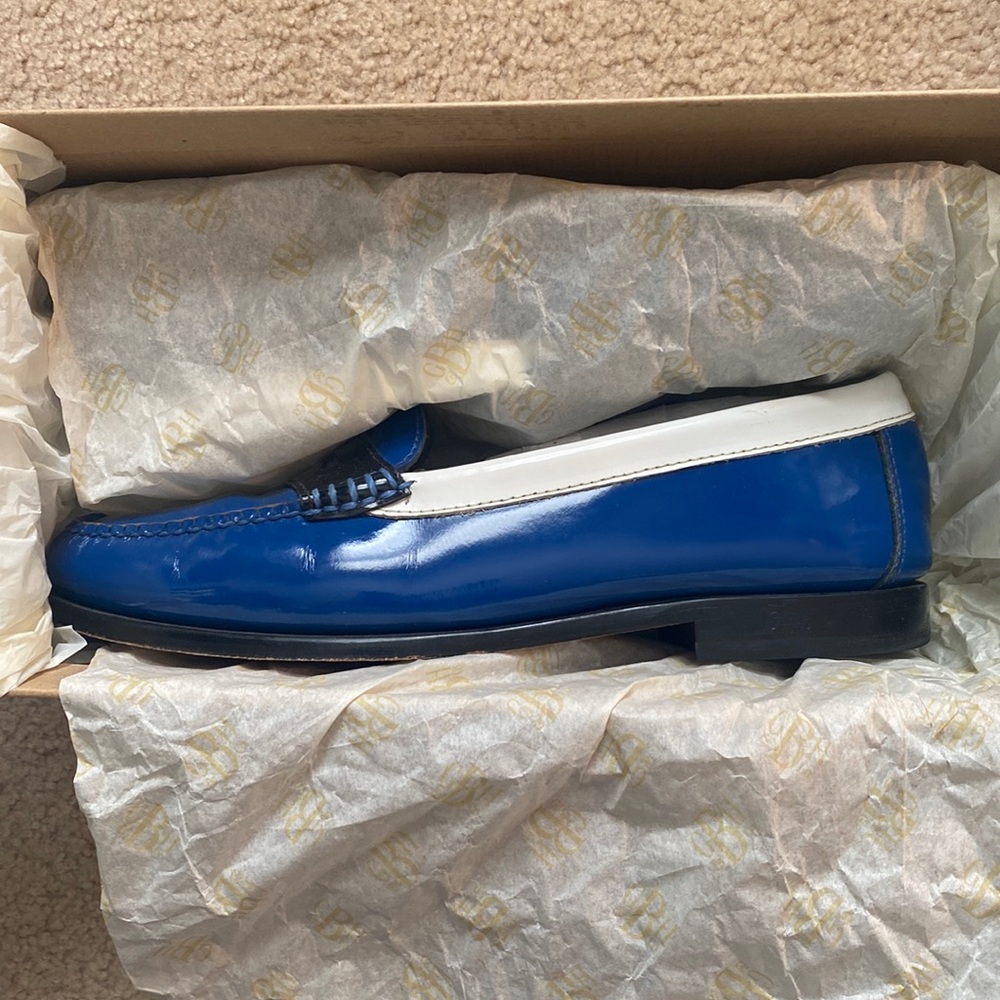 MOVING SALE. BASS TRICOLOR LOAFER.